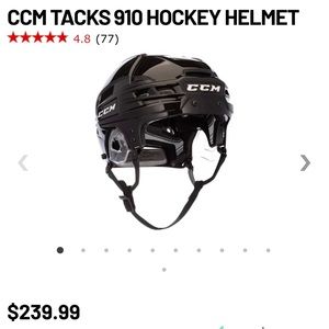 CCM tacks 910 hockey helmet